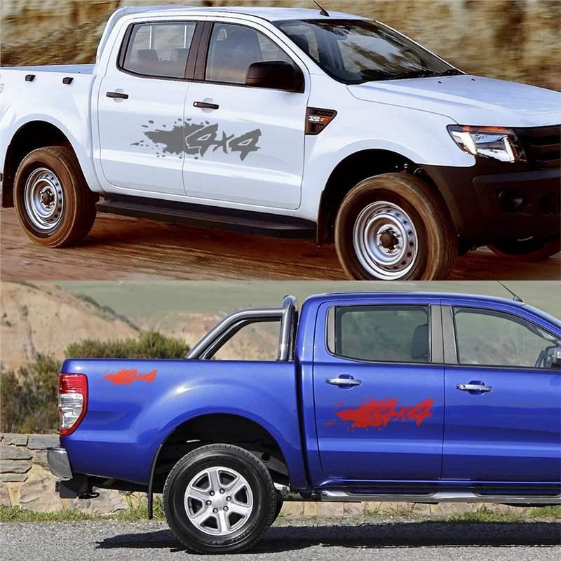 Наклейка на багажник Ford, Isuzu, Nissan, Toyota 4x4 Off-road