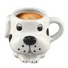 Кружка Такса Керамическая 3D Кружка для Кофе Собака-Сосиска с Яркой Рельефной Ручкой Расписанная Вручную Забавная Подарок для Любителей Собак для Любителей Кофе