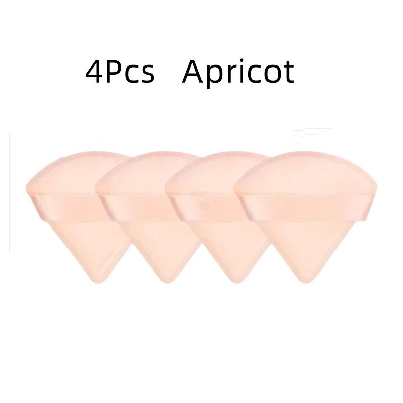 4/8/12 шт. треугольная бархатная пудра для пиццы, мука, мини-губка для макияжа лица, косметика, моющиеся легкие средства для макияжа, инструменты для макияжа