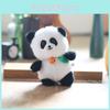 Cute Animal Plush Toy Keychain Backpack Accessory Pp Cotton Stuffed Gift For Children