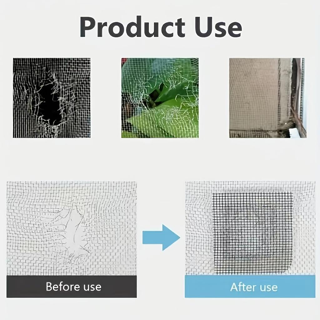 Summer Insect Screen Window Repair Patch. Sand Window Leak Repair Mesh Repair Tape Self-Adhesive. Essential Household Items