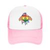 Pride of bolivia flag in my heart Custom Mesh Baseball Caps For Womens  High-end Male Beach Golf Hat Snapback Cap