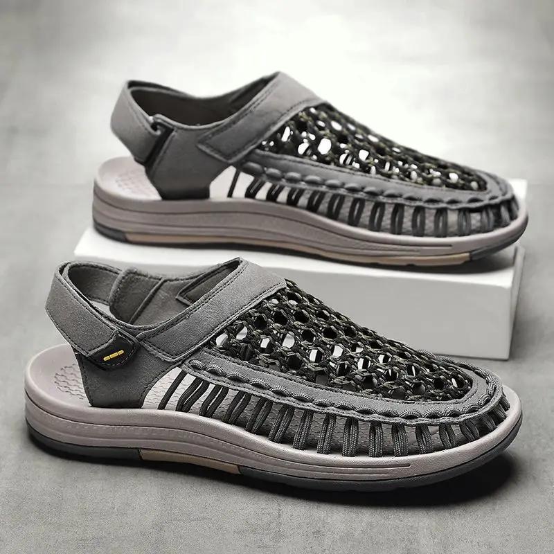 Сверхлегкие мужские сандалии на платформе, новый дизайн 2025, дешевая ликвидация, ЭВА, для повседневной носки, летняя распродажа, ПВХ, для взрослых, купить мужскую обувь