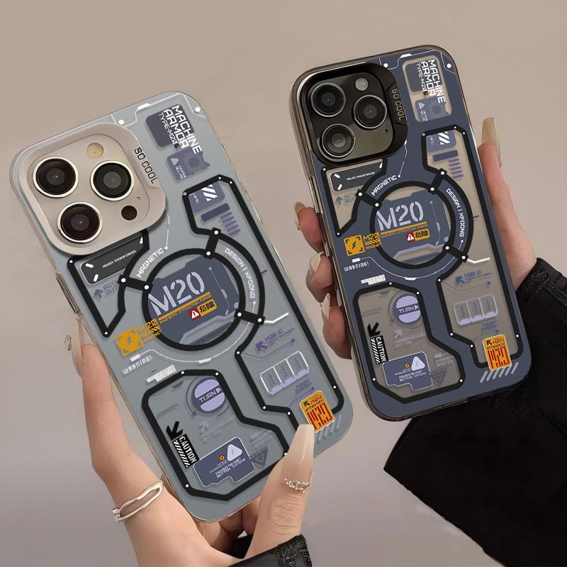 Роскошный чехол для телефона с принтом печатной платы Для iPhone 17 17E 16E 16 15 14 13 12 11 Pro Max 16 Plus Бампер Ударопрочный Жесткий Чехол