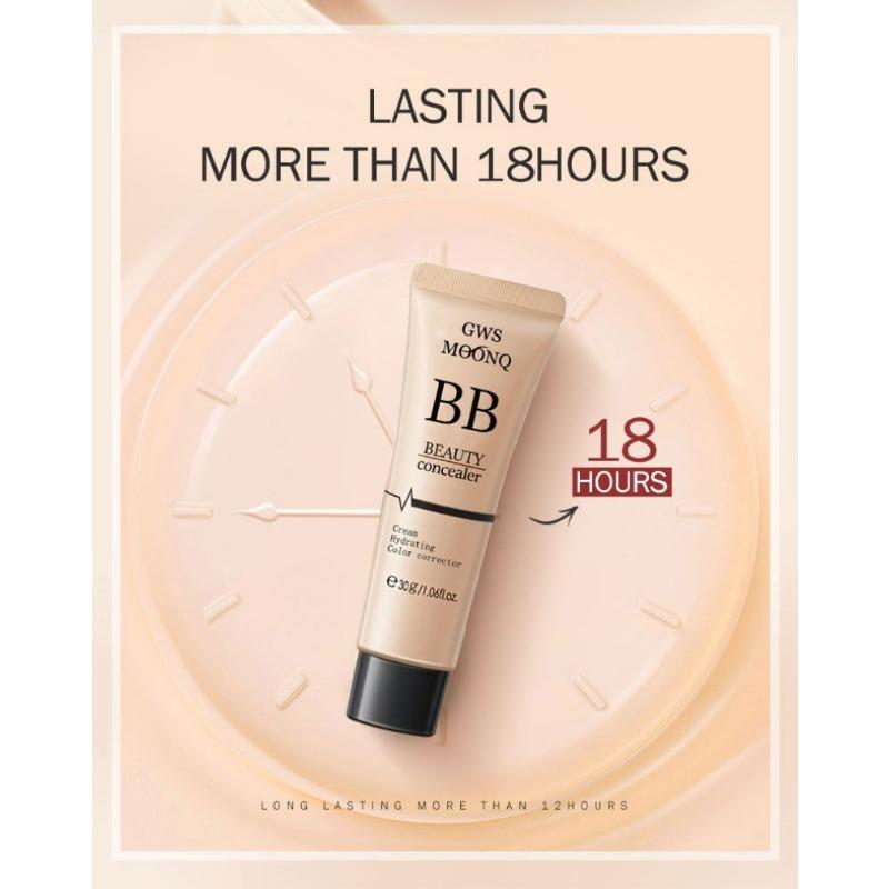 Liquid Foundation Concealer Oil Control BB Cream Moisturizing Brightening Skin Tone Long-lasting Waterproof Makeup