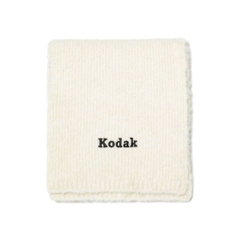KODAK Apparel Knit Muffler IVORY