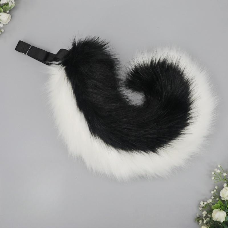 1Pcs Furry Anime Dog Ear Headband Tail Set Cute Cosplay Dress Up Accessories for Comic-Con Roleplay Events