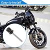 Windshield Bolts for Harley Davidson Touring Street Glide/Street Glide Specials 14-24 1 Pc Long Bolt 2 Pcs Short Bolts Aluminum Alloy Black