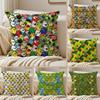 Cute Cockatiel Cushion Cover Silky Short Plush DoubleSided Printed Pillow Case for Sofa All Seasons Home Decor Gift