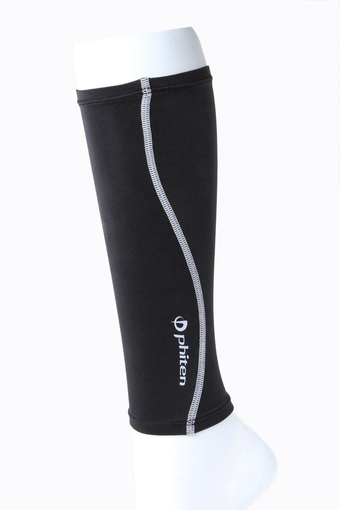 Phiten Power Calf X30 Calf Support Size S Black/Gray