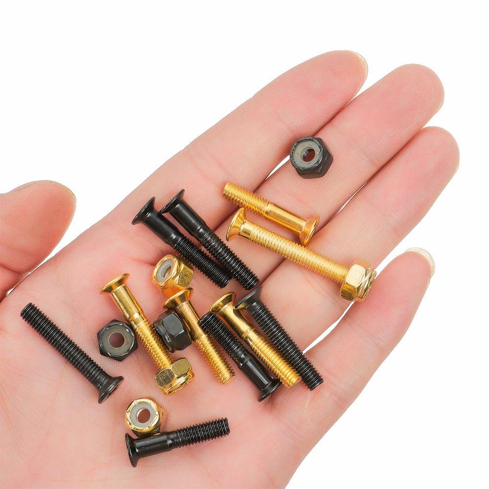 Аксессуары Детали для лонгбордов на открытом воздухе Болты для скейтбордов Крепеж Гайки Крепеж Винты