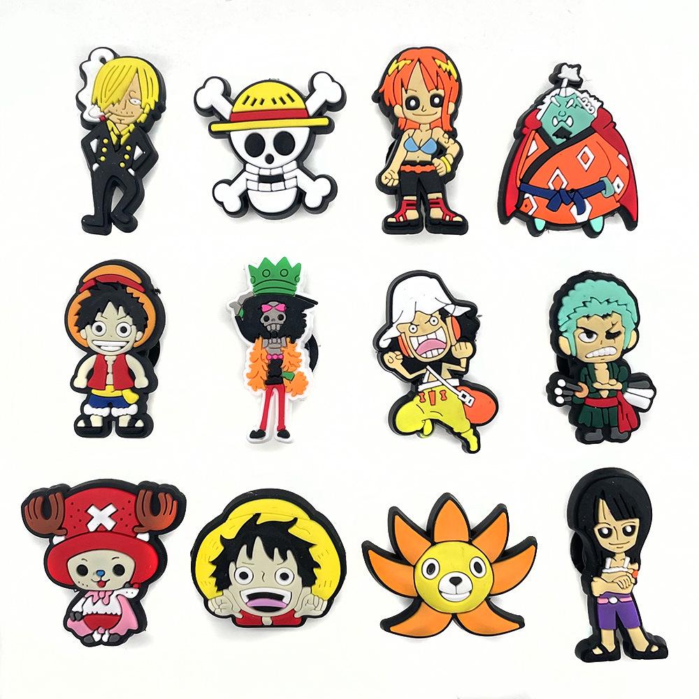 Cartoon Anime Shoe Decoration Buckle Set for Clogs – DIY Accessories