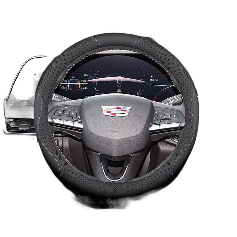 Cadillac XT5 Steering Wheel Cover - Non-Slip, Odorless, No-Sew Interior Accessory