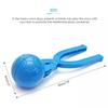 Fight Kids Toys Mould Toy Sand Making Mould Snowball Maker Mold SnowBall Clip Snow Ball Maker