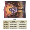 Puella Magi Madoka Magica Blanket Fleece Air Conditioning Cartoon Breathable Soft Throw Blankets for Home Plush Thin Quilt
