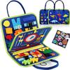 Felt Learning Board Cpc Certification Early Education Children'S Toys Busy Board Dressing Learning Aids