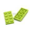 100pcs Moc Tiles Plate 2x4 3020 Short Piece DIY  Classic Base Building Blocks  Bricks Compatible City Street Scene Assembles Toy