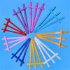 5Pcs Triangle Easel Mini Stand Kids Art Display Small Drawing Easel with Bright Colors 15.5cm Plastic Sketching Easel