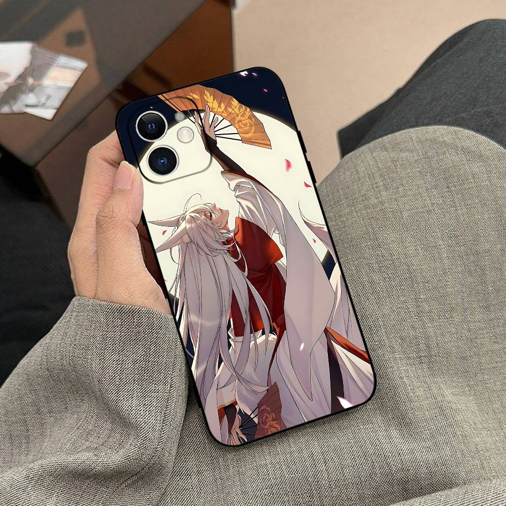 Anime R-TomoeS Kamisama Phone Case Black Phone Case For IPhone 17/16/15/13/14 Pro Max/ 11Plus/X/Xr/Xs Max 13mini