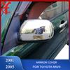 2001-2005 ABS Накладка на боковое зеркало для Toyota Rav4 2001 2002 2003 2004 2005 Аксессуары для Rav 4 Зеркала заднего вида на боковые двери YCSUNZ