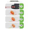 Quick Easy Push In Compact Wire Splicing Connector Connection 2/3/5 Pin Wiring Terminal For Electric Cable Junction Box