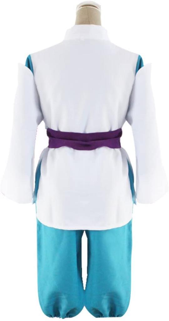 RICHAIR Anime Cosplay Haku School Unisex Size Costume, 4-Piece Set, Chihiro, Halloween, Christmas, Festival, (S)