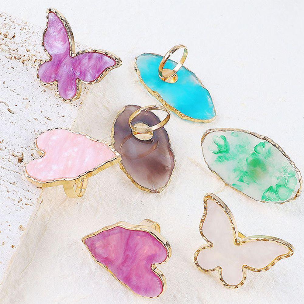 Ring Foundation Mixing Nail Display Stand Pigment Holder Nail Art Palette Nail Art Plate Tips