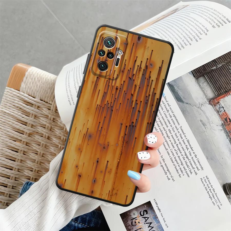 Ретро Чехол с ржавыми пятнами для Xiaomi Redmi Note 11S 10S 12S 10 9 8 Pro 11 13 12 Pro Plus 9s Funda Чехол для телефона