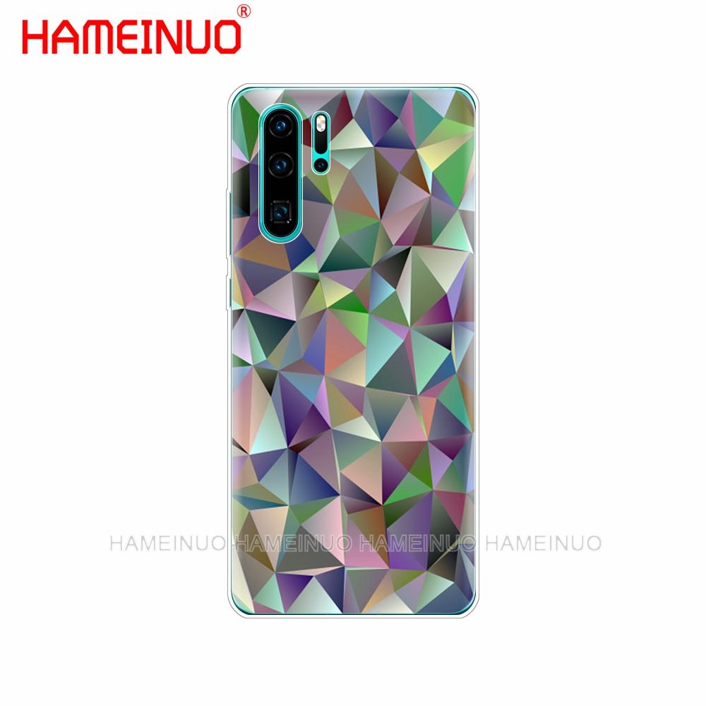 Силиконовый чехол для телефона huawei P30 PRO LITE P SMART 2019 plus p smart Z p20 lite 2019 Marble Line Geometric Graphic