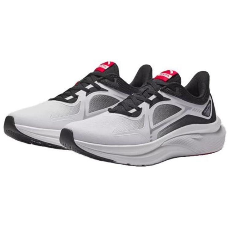 Anta Feihong Cushioning, Wear Resistant Low top Running Shoes Men's Gray Black 912445507-3