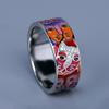 Exquisite Creative Ring for Women's Fashion Color Epoxy Cat Face Ring Unique Handmade Enamel Jewelry Wedding Bridal Ring