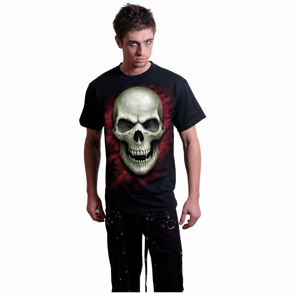 Футболка Spiral Direct унисекс для взрослых Gothic Runes Glow In The Dark