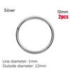 1/2 шт. Высококачественный круглый карабин из титанового сплава, пряжка для ключей, портативный держатель, EDC брелок, кольцо для ключей