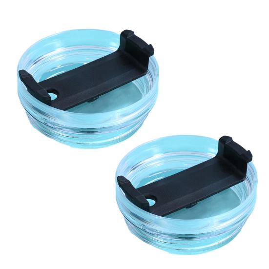 2 шт. Крышка стакана на 40 унций для чашки Пылезащитная прозрачная автомобильная изолированная крышка чашки Защита от разливов Брызгозащищенные крышки стаканов для стаканов Кофейные кружки