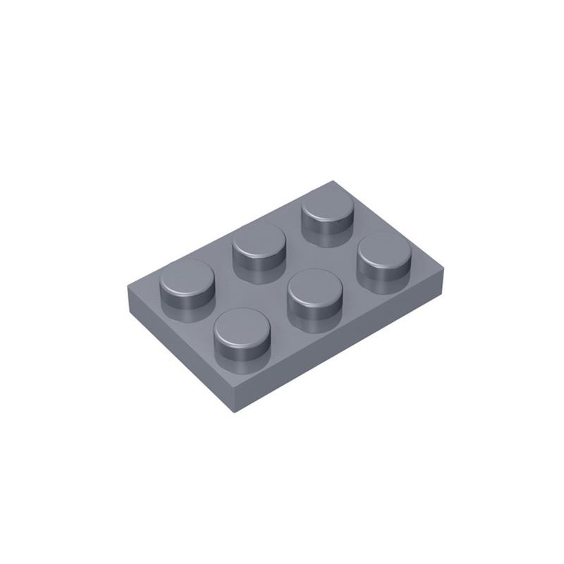 Нетоксичный Moc 10 шт. 3021 2x3 Пластина Строительные Блоки Набор Высокотехнологичная Плата Световая Панель Кирпичики Частицы Идея Игрушки Детский День Рождения Подарки для Детей