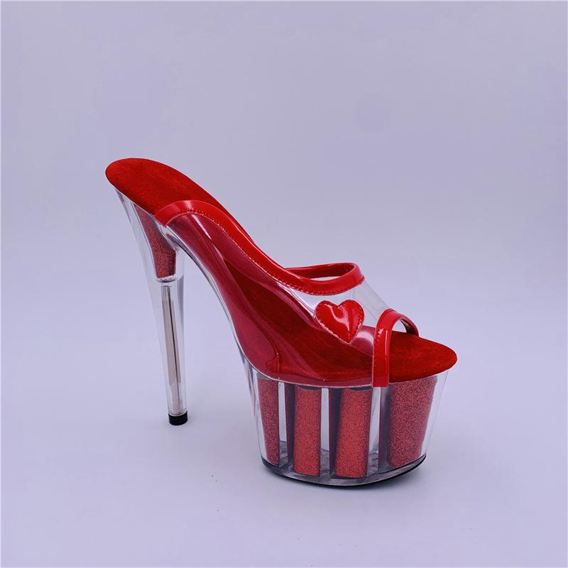 Женская летняя одежда Интернет-знаменитость хрустальные туфли-стилеты босоножки на высоком каблуке босоножки фея ветер 2025 новые прозрачные шлепанцы