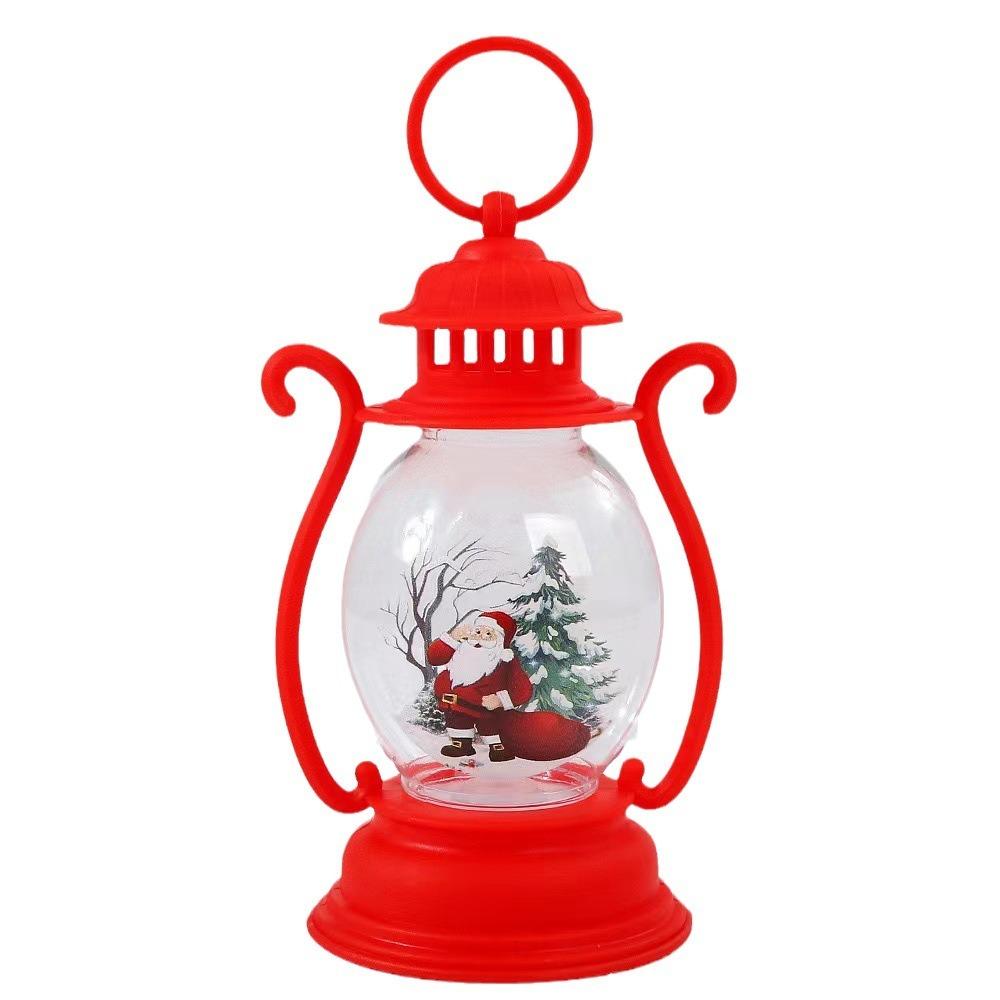 Christmas Decorations, Luminous Creative Small Oil Lamp Handheld for Children,New Cross-border Style and Hanging Ornaments