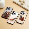Wallpaper baby monkey Phone Case Color Silver Shell For IPhone 17 16 15 14 13 12 11 Pro Max Plus