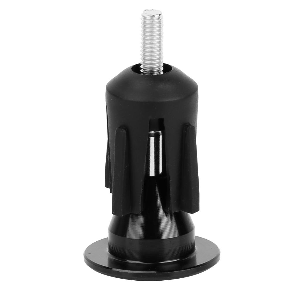 1 пара алюминиевых сплавов, черная велосипедная ручка, заглушка для руля, 22*42 мм