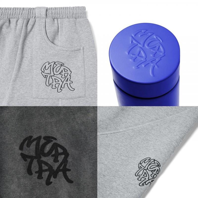 Youth Casual Jogger Pants With Embroidery Detail High-Elastic Cotton Blend Lightweight Sweatpants Teens