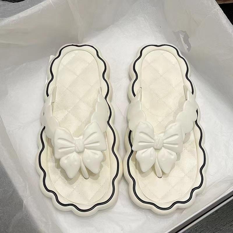 Женская летняя супермягкая верхняя одежда, шлепанцы Fairy Ins, нескользящие пляжные сандалии и тапочки на мягкой подошве