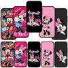 For Samsung Galaxy S24 S23 iPhone 15 14 Xiaomi Redmi Note 13 12 11 8 Plus 10 9 Pro Max X XR Phone Case Wallpaper Minnie Comics Mouse OPPO Huawei Cover