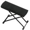 Kiktani Guitar Footrest Iron Weight 570g Height Adjustment 6 Tiers GF-3 Black