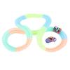 Race Car Track Set Glow In Dark Changeable Flexible Soft Race Car Track Building Toys for Boys