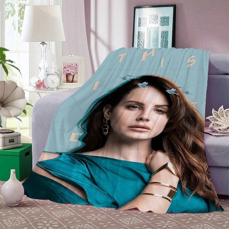 Digital Print Bed Blanket Sofa Winter Warm A-Lana Del A-Reys Fleece Camping Nap Fluffy Soft Blanket Microfiber Bedding King Size