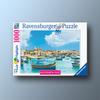 Mediterranean Malta Island 1000 Piece Ravensburger Jigsaw Puzzle, Popular Korean Board Game