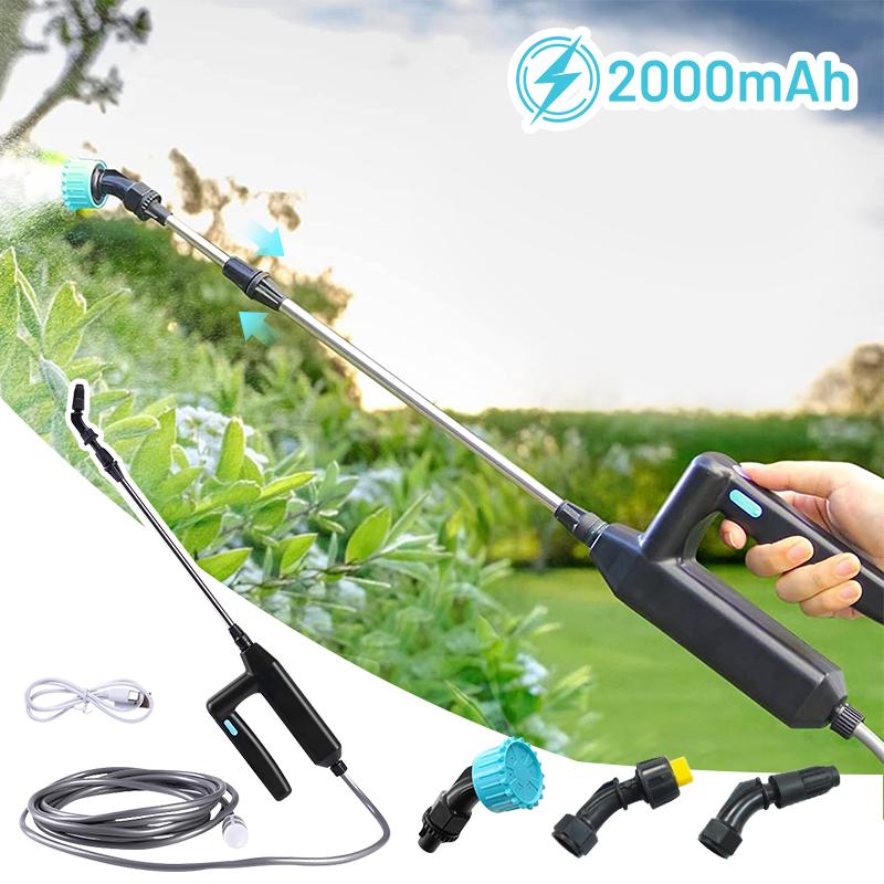 Electric Sprayer Gun Garden Automatic Atomization 3/5/8M USB Charge Plant Sprayer Bottle Sprinkler Watering Can Garden Irrigation