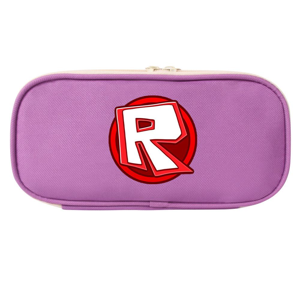 Холщовый пенал Roblox на молнии для студентов и коллекционеров