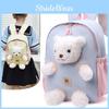 Preschool Kids Backpack With Soft Plush And Functional Baggage For School Use