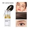Black Brown Semi-permanent Eyebrow Dye Accessories Complete Eyebrow Dye Set Lasting and Non-fading Eyebrow Dye